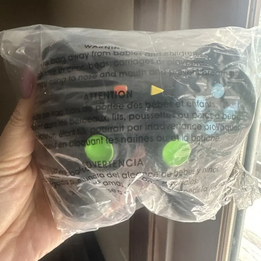 New Jumbo Squishy Game Controller Toymendous Black 6